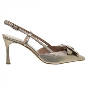 MOURTZI SATURN ΔΕΡΜΑΤΙΝΕΣ SLINGBACK ΓΟΒΕΣ