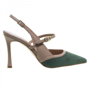 MOURTZI ΧΑΚΙ SUEDE SLINGBACK ΓΟΒΕΣ