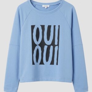 She X Γυναικείο Φούτερ με Στάμπα "OUI OUI"